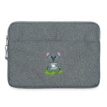 Koala Mug - Sacoche pour ordinateur portable 15 pouces - gris chiné - Devant