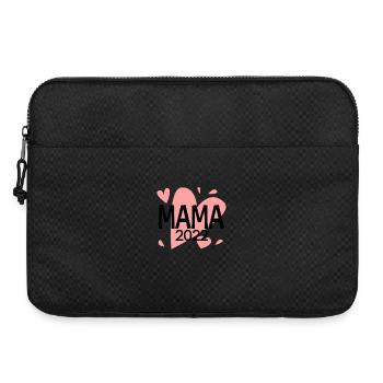 Mama 2022 Mutter Schwangerschaft Schwanger - Laptoptasche 15" - Schwarz - Vorne