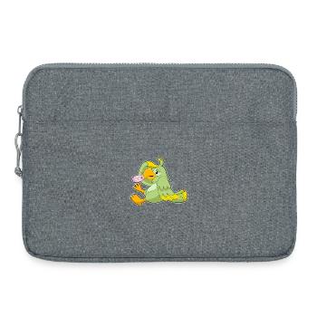 Thermomètre à perroquet - Sacoche pour ordinateur portable 15 pouces - gris chiné - Devant