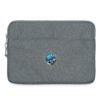 Merveilleuse sirène avec des méduses - Sacoche pour ordinateur portable 15 pouces - gris chiné - Devant