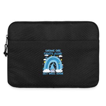 Gnome One combat seul le cancer de la prostate - Sacoche pour ordinateur portable 15 pouces - noir - Devant