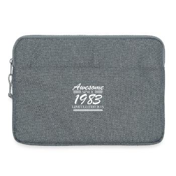 1983 - Born 1983 - Laptop bag 15" - heather grey - Front