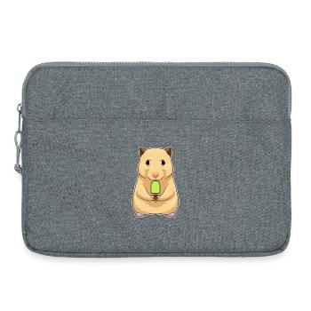 Hamster popsicles - Laptop bag 15" - heather grey - Front