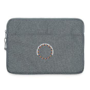 Advocate Love Support Accept Be Kind - Laptop bag 15" - heather grey - Front