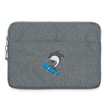 Delfin Skater Skateboard - Sacoche pour ordinateur portable 15 pouces - gris chiné - Devant