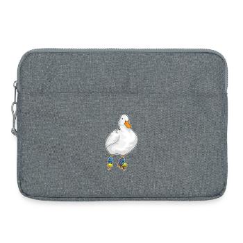 Duck Inline skating Inline skates - Laptop bag 15" - heather grey - Front