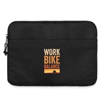 Moto Sport Bike pour motocyclistes - Sacoche pour ordinateur portable 15 pouces - noir - Devant