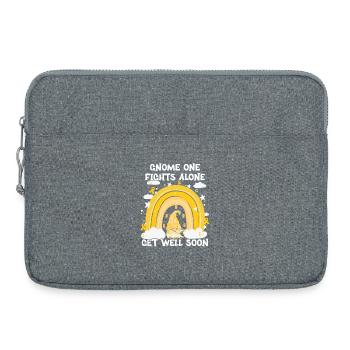 Gnome One combat seul le cancer du sarcome - Sacoche pour ordinateur portable 15 pouces - gris chiné - Devant