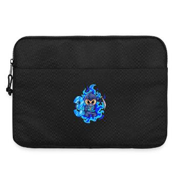 3ème anniversaire garçon 3 ans ninja - Sacoche pour ordinateur portable 15 pouces - noir - Devant