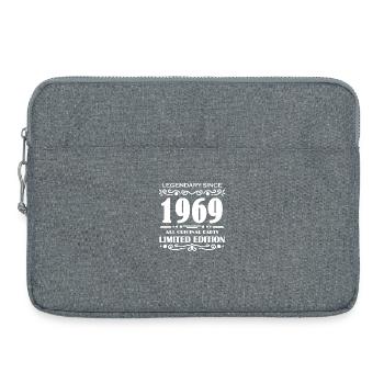 1969 - Laptop bag 15" - heather grey - Front