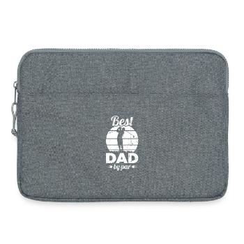 Bester Golf Vater - Laptoptasche 15" - Grau meliert - Vorne