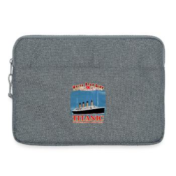TITANIC creation Louis RUNEMBERG © Adagp - Laptop bag 15" - heather grey - Front