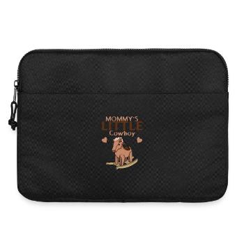 Baby Horse Riding Offspring Family - Laptop bag 15" - black - Front