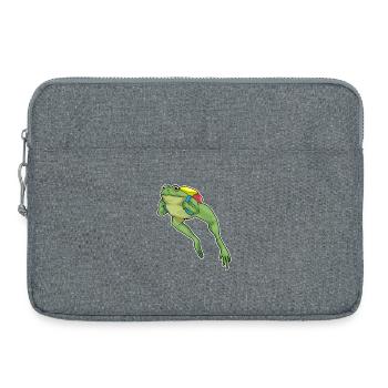 Frog Hiker Backpack Hiking - Laptop bag 15" - heather grey - Front