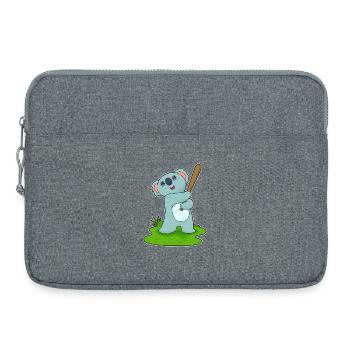 Koala Baseball Batte de baseball - Sacoche pour ordinateur portable 15 pouces - gris chiné - Devant