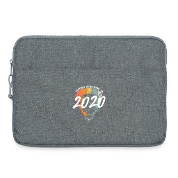 2020 Birthday guitar guitarist - Laptop bag 15" - heather grey - Front