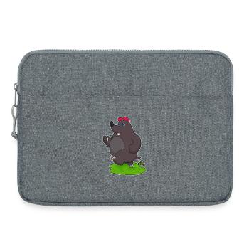 Mole Jogger Jogging Sports - Laptop bag 15" - heather grey - Front