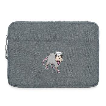 Chapeau de cuisinier - Sacoche pour ordinateur portable 15 pouces - gris chiné - Devant