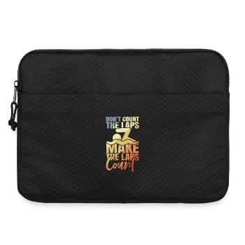 Sort de natation motivant - Sacoche pour ordinateur portable 15 pouces - noir - Devant