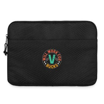 Motivierende Gestaltung, Arbeit und Verbesserung - Laptoptasche 15" - Schwarz - Vorne