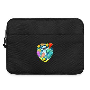 7 Jahre Geburtstag - Laptoptasche 15" - Schwarz - Vorne