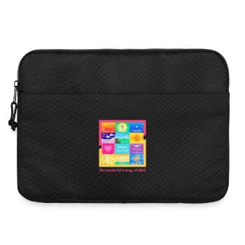 The wonderful energy of 2023 - Sonja Ariel - Laptop bag 15" - black - Front