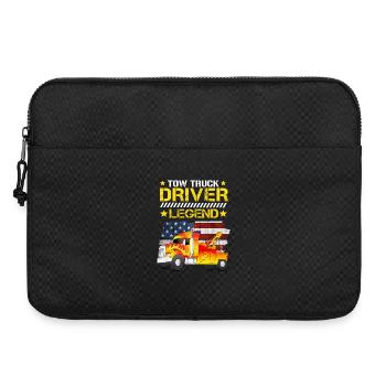 Abschleppwagen Fahrer Legende - Laptoptasche 15" - Schwarz - Vorne