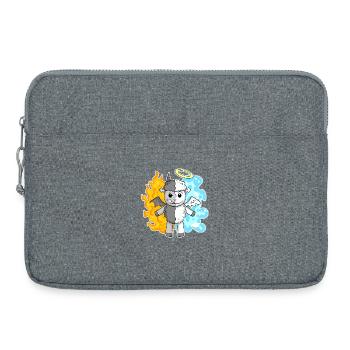Sheep - Angels and Devils - Laptop bag 15" - heather grey - Front
