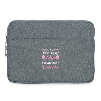 Ping Pong Mama - Sacoche pour ordinateur portable 15 pouces - gris chiné - Devant