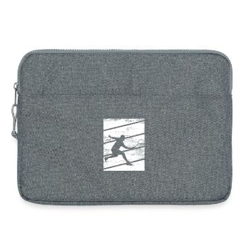 Badminton - Laptop bag 15" - heather grey - Front