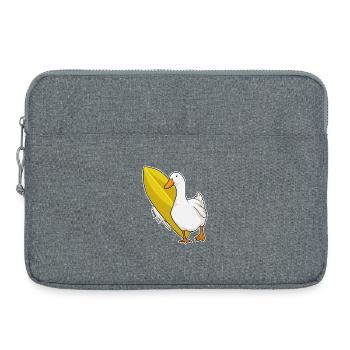 Surf de canards Surf Surf Été - Sacoche pour ordinateur portable 15 pouces - gris chiné - Devant