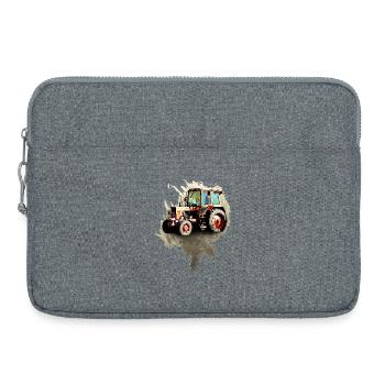 Belarus MTZ 82 Traktor - Laptoptasche 15" - Grau meliert - Vorne