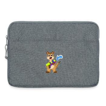 Meerkat Water Gun - Laptop bag 15" - heather grey - Front