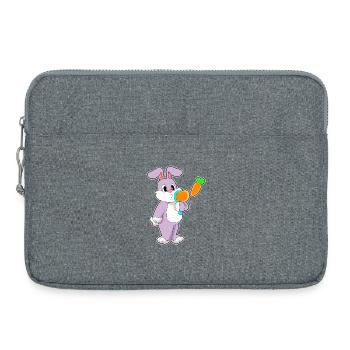 Bulles de savon Bunny - Sacoche pour ordinateur portable 15 pouces - gris chiné - Devant