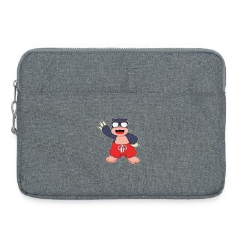Lunettes de soleil Mole - Sacoche pour ordinateur portable 15 pouces - gris chiné - Devant
