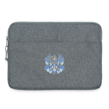 Anker - Laptoptasche 15" - Grau meliert - Vorne