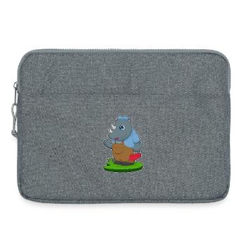 Rhino Artisan Toolbox Craft - Laptop bag 15" - heather grey - Front