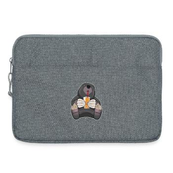 Mole juice - Laptop bag 15" - heather grey - Front