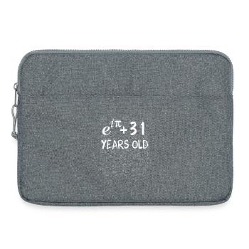 30. Geburtstag 30 Jahre Euler Identity - Laptoptasche 15" - Grau meliert - Vorne