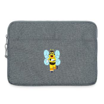 Bee Inline skating Inline skates - Laptop bag 15" - heather grey - Front