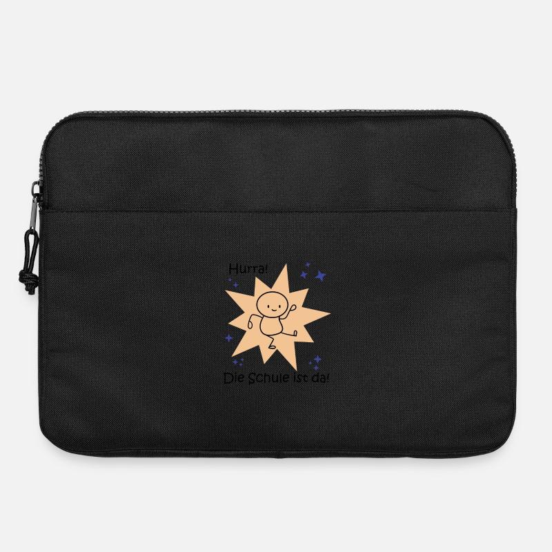 Hurra Schule - Laptoptasche 15" - Schwarz