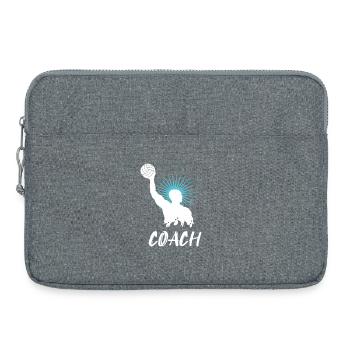 Wasserball Coach Wasser Polo - Laptoptasche 15" - Grau meliert - Vorne