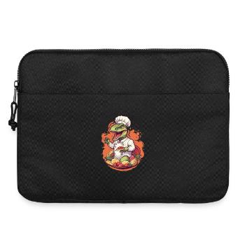 Chef dinosaure - Sacoche pour ordinateur portable 15 pouces - noir - Devant