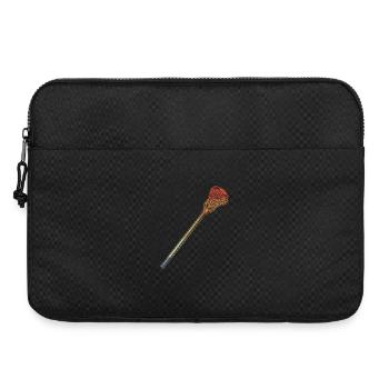 Lacrosse Stick Sketch - Laptop bag 15" - black - Front
