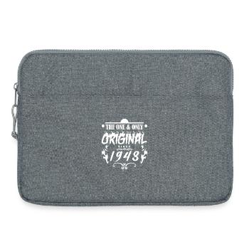 1943 - Year of construction 1943 - Born 1943 - Laptop bag 15" - heather grey - Front