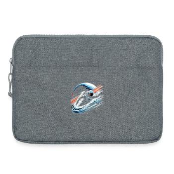 Astronaute Planète Espace - Sacoche pour ordinateur portable 15 pouces - gris chiné - Devant