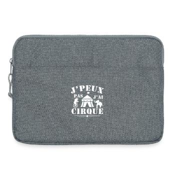 Je Peux Pas J Ai Cirque Humour Acrobate - Sacoche pour ordinateur portable 15 pouces - gris chiné - Devant