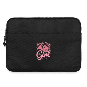 Waldhorn Mädchen - Laptoptasche 15" - Schwarz - Vorne