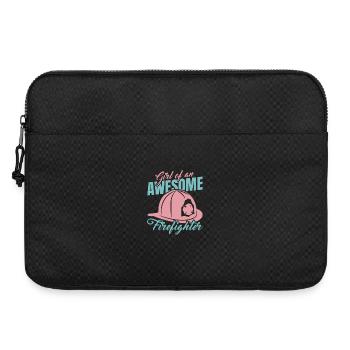 Mädchen eines tollen Feuerwehrmannes - Laptoptasche 15" - Schwarz - Vorne