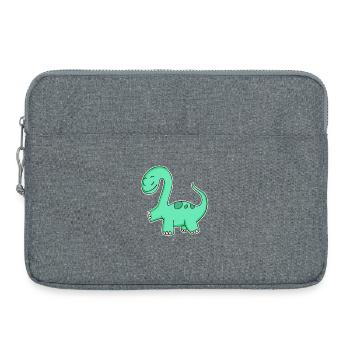 Dino - Sacoche pour ordinateur portable 15 pouces - gris chiné - Devant